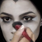 cómo hacer maquillaje de vampiresa paso a paso 13