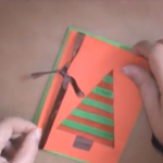 cómo hacer una tarjeta de navidad 9