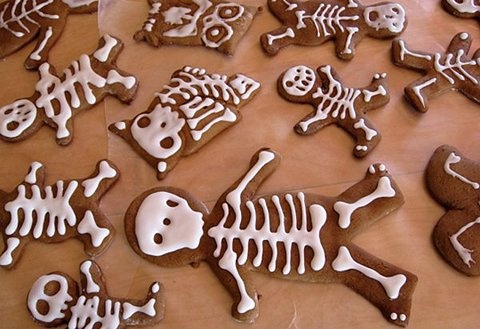 galletas esqueleto halloween