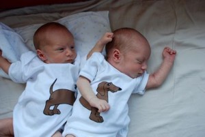 Camisetas originales para gemelos