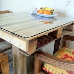 Mesa comedor palets madera