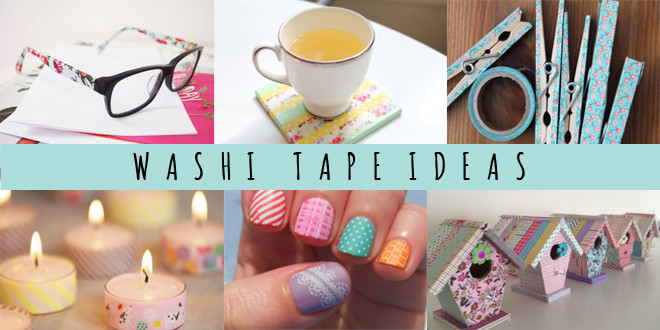 washi tape ideas