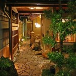 Jardín japonés casa de té